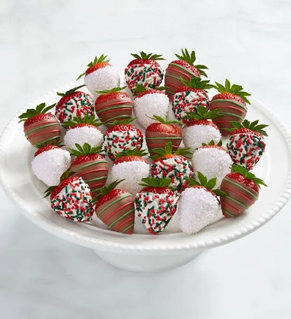 Christmas Gourmet Dipped Strawberries