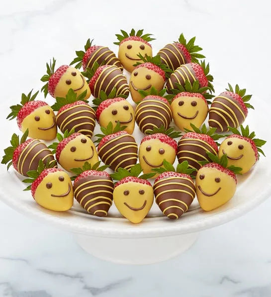 Smiley Strawberries